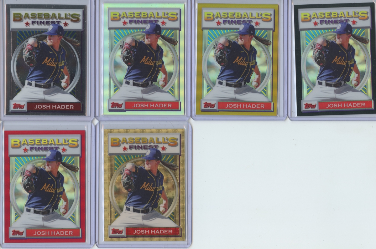 2020 edition - Josh Hader Super Collector - Crazy Edition - Blowout Cards  Forums