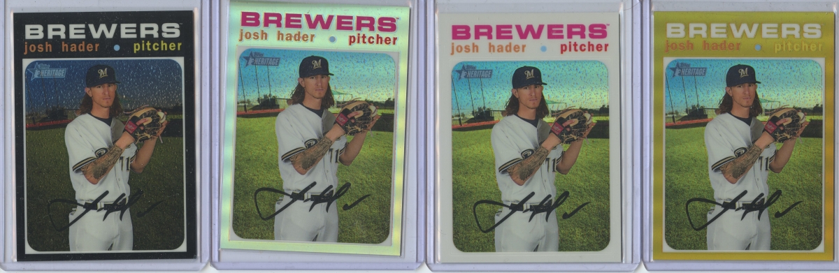 2020 edition - Josh Hader Super Collector - Crazy Edition - Blowout Cards  Forums