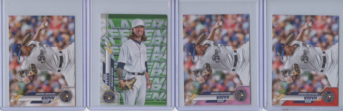 2020 edition - Josh Hader Super Collector - Crazy Edition - Blowout Cards  Forums