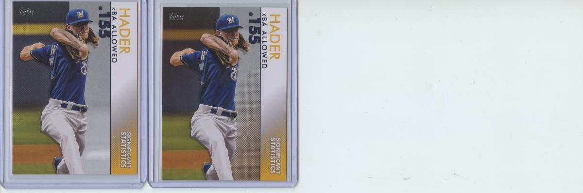 2020 edition - Josh Hader Super Collector - Crazy Edition - Blowout Cards  Forums