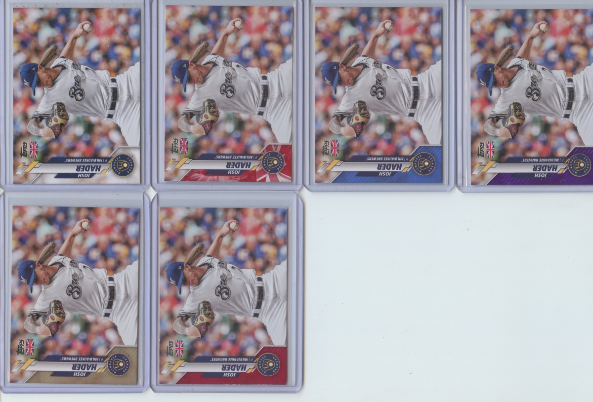 2020 edition - Josh Hader Super Collector - Crazy Edition - Blowout Cards  Forums