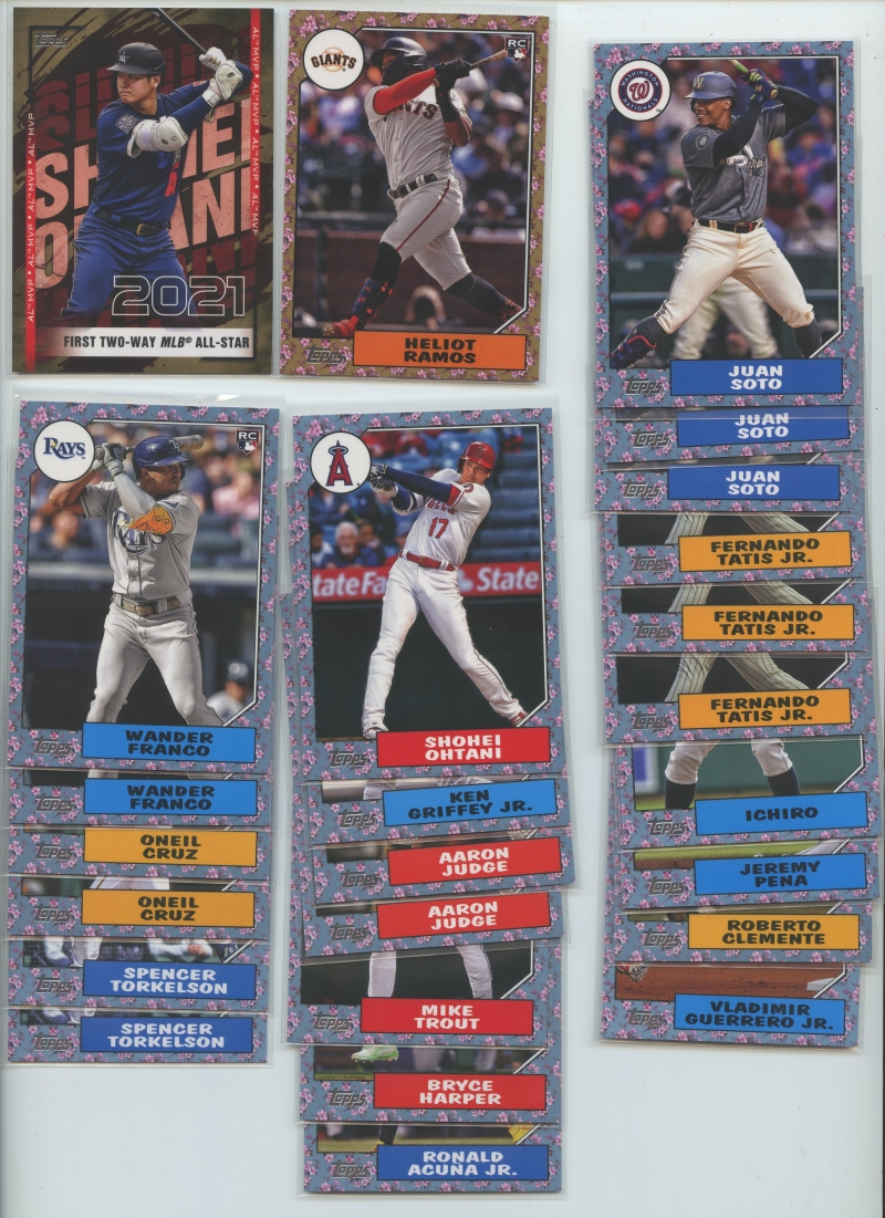 2022 Topps MLB Japan Edition - Complete your set **Pick from